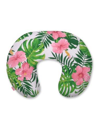 Feeding pillow -tropical flowers