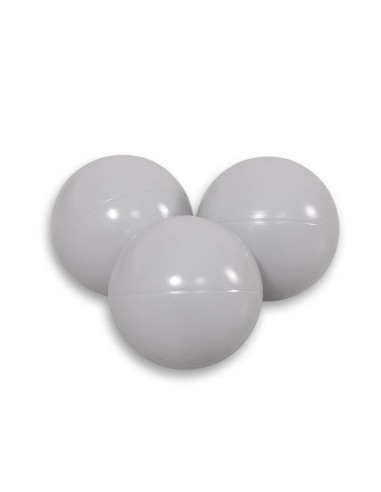 Plastic balls for the dry pool 50pcs - light gray