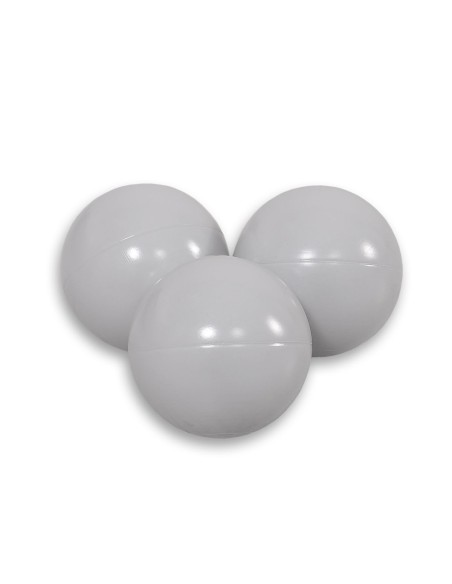 Plastic balls for the dry pool 50pcs - light gray