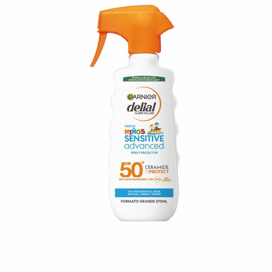 Sunscreen Spray for Children Garnier Niños Sensitive Advanced SPF 50+