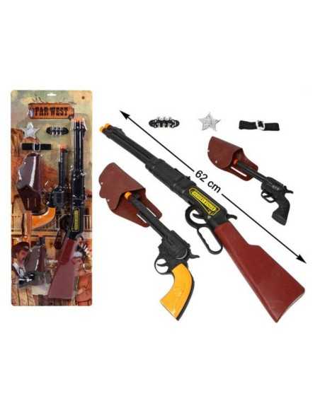 Ensemble de Pistolets Western 8411 (7 Pcs)