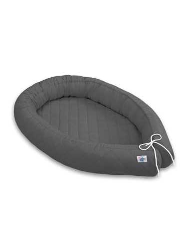 Baby nest quilted - anthracite