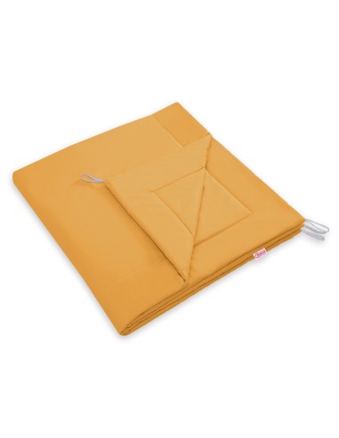 Double-sided teepee playmat- honey yellow