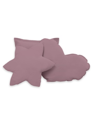 3pcs pillow set - pastel violet