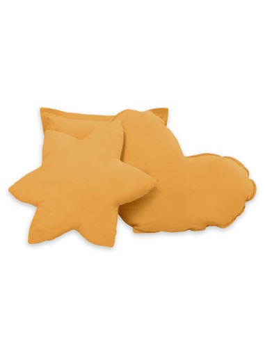 3pcs pillow set - honey yellow