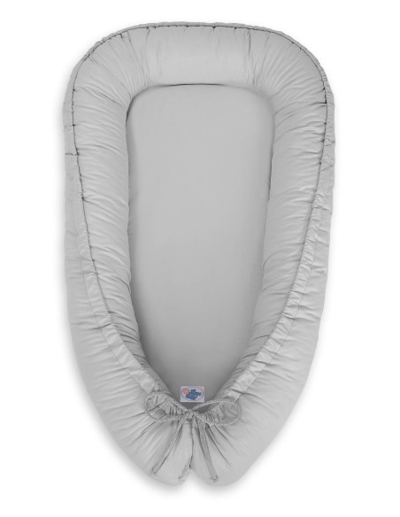 Baby nest double-sided Premium Cocoon for infants MY SWEET BABY- gray