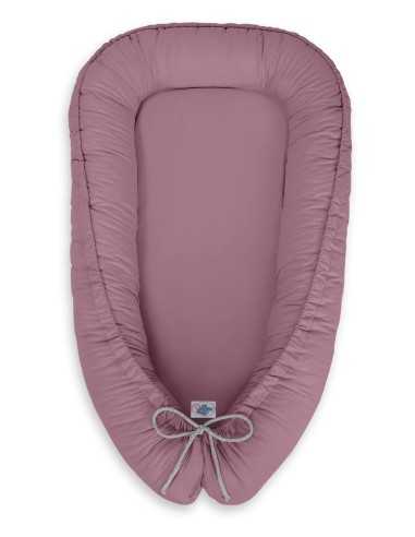 Baby nest double-sided Premium Cocoon for infants MY SWEET BABY- pastel violet