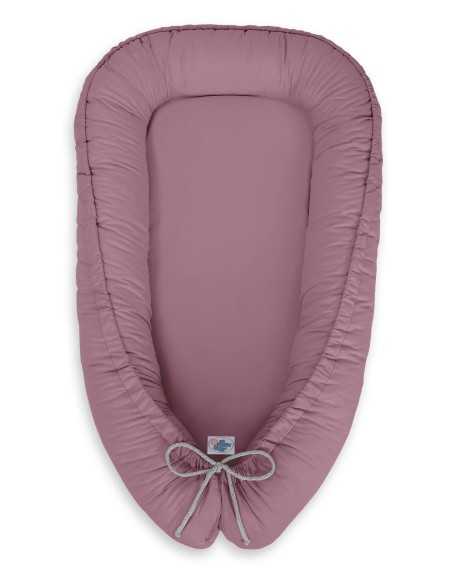 Baby nest double-sided Premium Cocoon for infants MY SWEET BABY- pastel violet