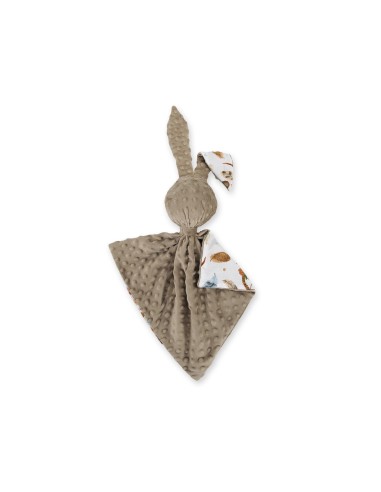 Cuddly rabbit double-sided - dream catchers white/brown