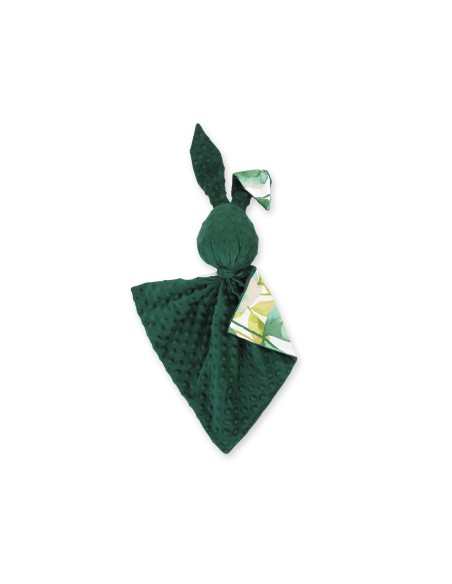 Cuddly rabbit double-sided - eucalyptus/green