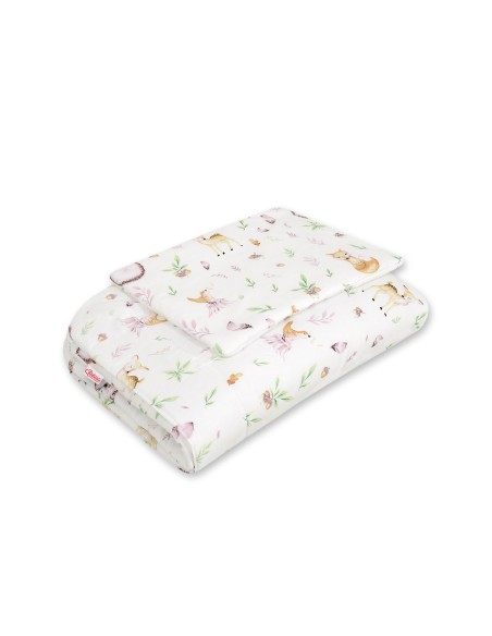 Bedding set 2-pcs 75x100cm NEWBORN - forest softness