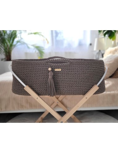 Moses basket BOHO Handmade - mocca