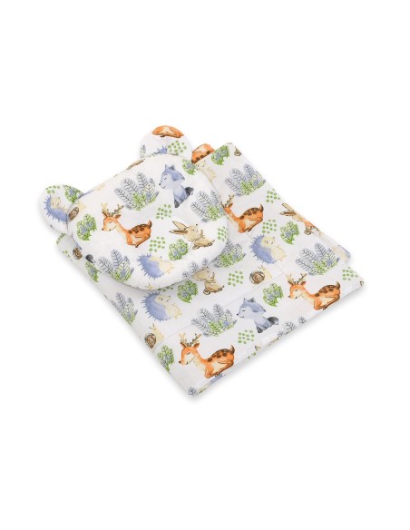 Duvet with pillow Teddy - 2pcs set - Forest Adventure