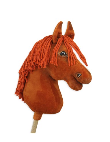 Horse on a stick Super Hobby Horse Premium - chestnut horse A3