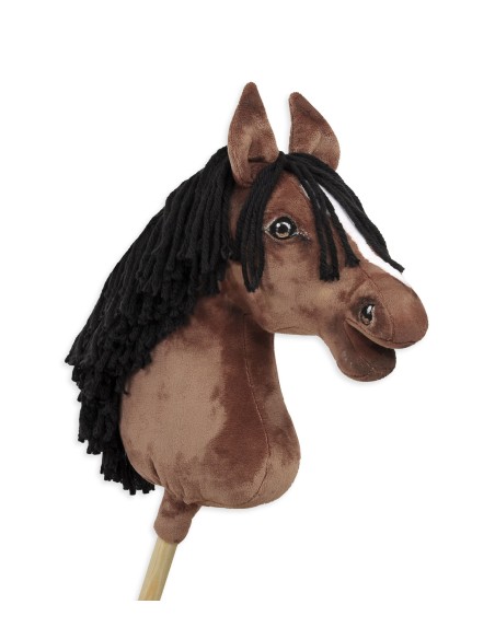 Horse on a stick Super Hobby Horse Premium - bay horse A3