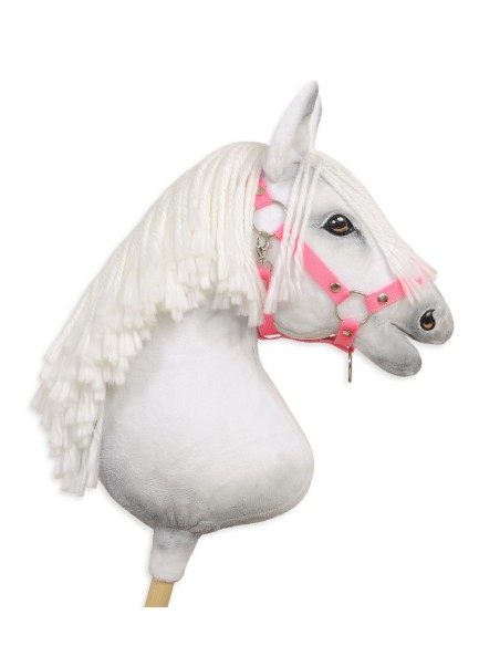 The adjustable halter for Hobby Horse A3 - pink