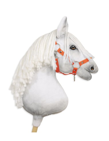 The adjustable halter for Hobby Horse A3 - orange