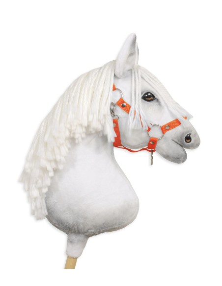 The adjustable halter for Hobby Horse A3 - orange