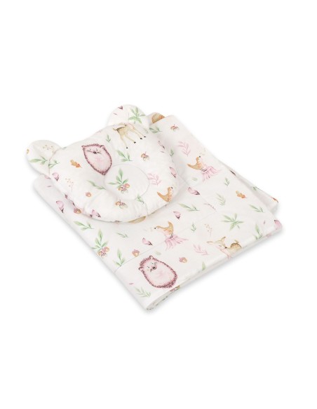 Duvet with pillow Teddy - 2pcs set - forest softness