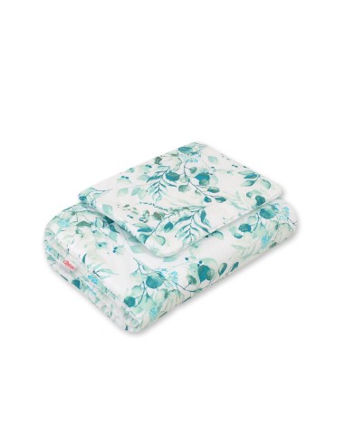 Bedding set 2-pcs 75x100cm NEWBORN - eucaliptus mint