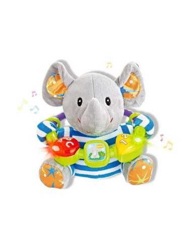 Soft toy with sounds Reig Elephant 35 cm