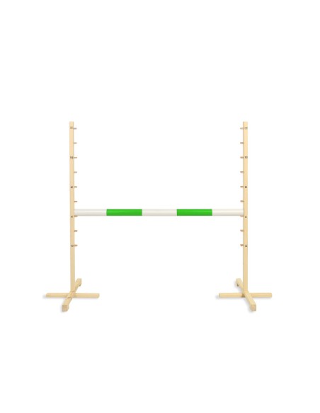 Jumping obstacle for Hobby Horse 120cm, beam green