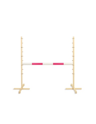 Jumping obstacle for Hobby Horse 120cm, beam pink