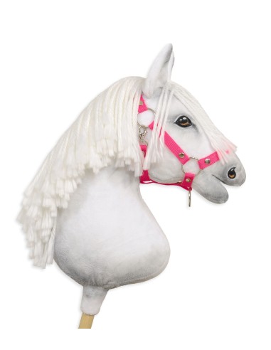 The adjustable halter for Hobby Horse A3 - dark pink