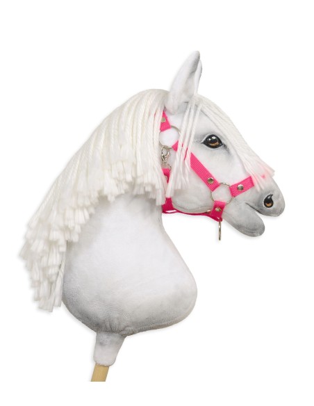 The adjustable halter for Hobby Horse A3 - dark pink