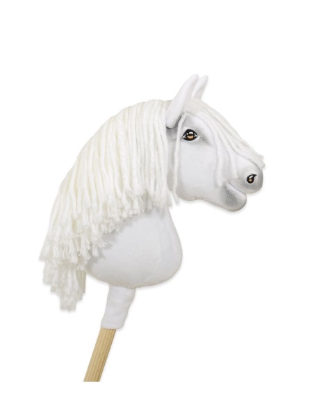 Horse on a stick Super Hobby Horse Premium - white A4