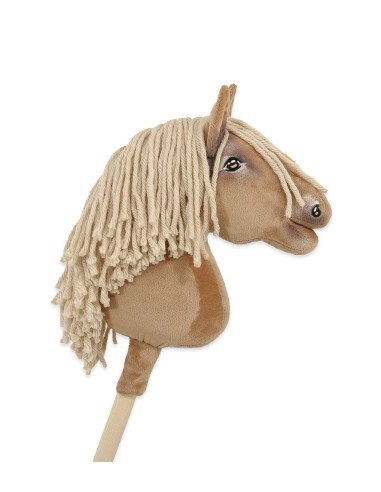 Horse on a stick Super Hobby Horse Premium - palomino horse A4