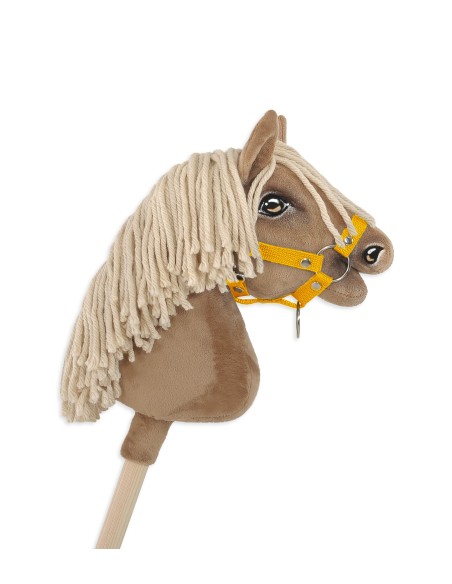 Hobby Horse halter A4 small - yellow