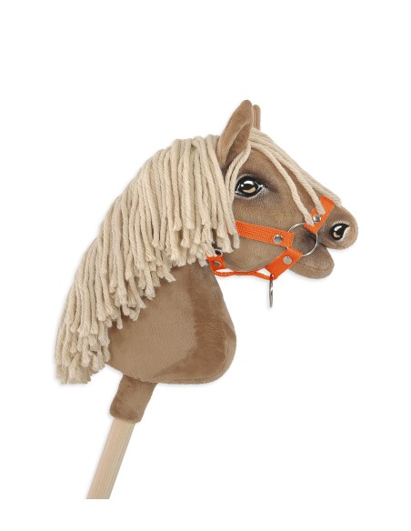 Hobby Horse halter A4 small - orange