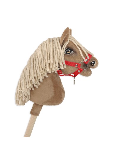 Hobby Horse halter A4 small - red