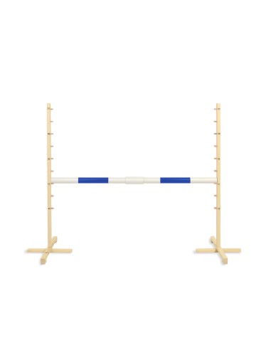 Jumping obstacle for Hobby Horse 160 cm, h-120cm, beam blue