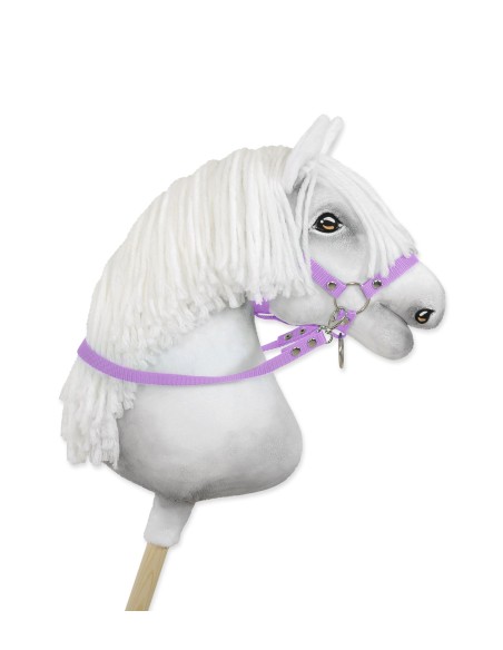 Hobby Horse reins for halters - purple