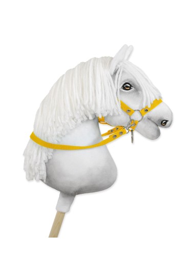 Hobby Horse reins for halters - yellow