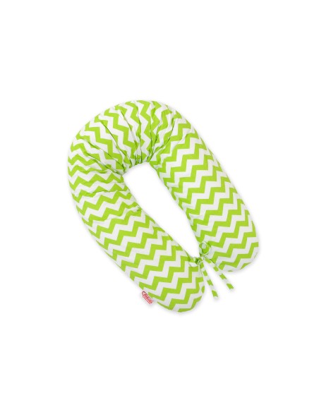 Multifunctional pregnancy pillow Longer - Chevron green