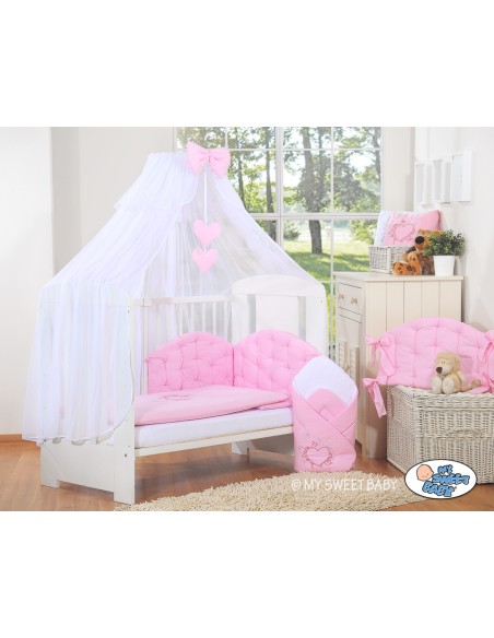 Mosquito-net made of chiffon- Chic pink