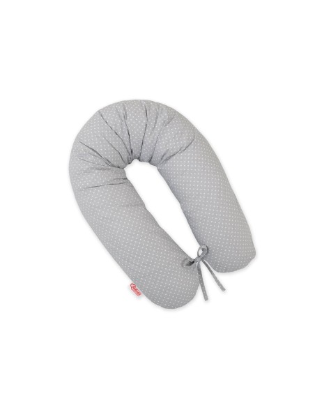 Multifunctional pregnancy pillow Longer - grey dots