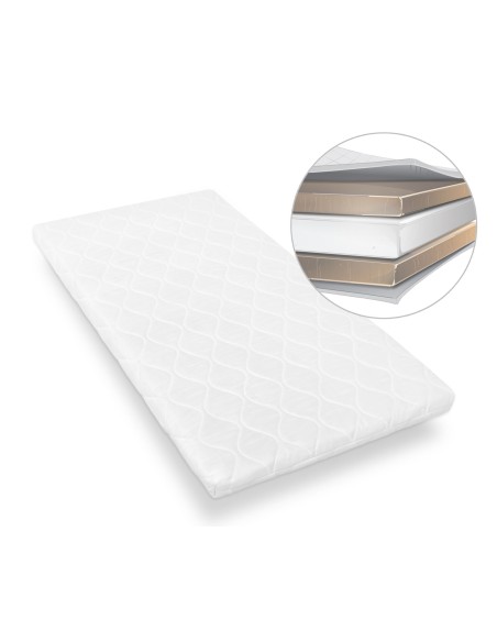 Coco-foam-coco mattress for cot 120x60cm