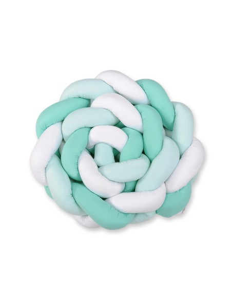 Knot bumper XXL- white-mint