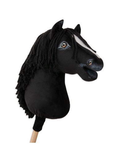 Horse on a stick Super Hobby Horse Premium - black horse II A3