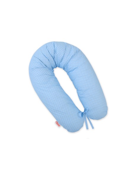 Multifunctional pregnancy pillow Longer - blue dots