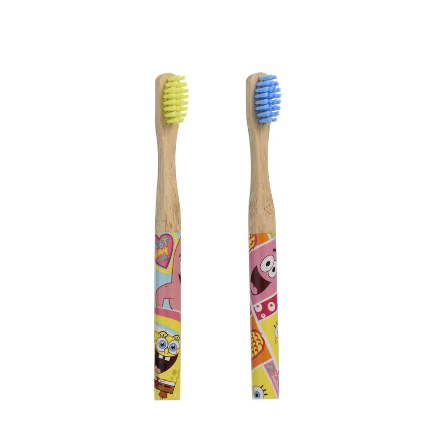 Kinder-Zahnbürste Take Care  SpongeBob Schwammkopf 2 Stücke