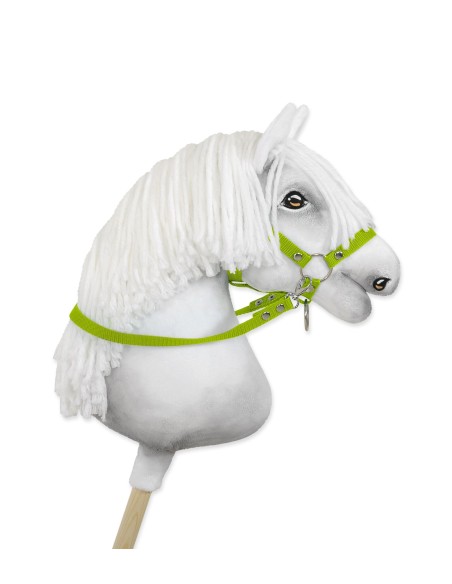 Hobby Horse reins for halters - lime