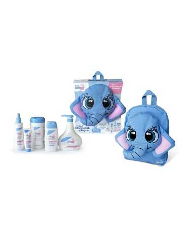 Coffret Bébé Sebamed Canastilla Premium Mochila Sebi Lote 6 Pièces