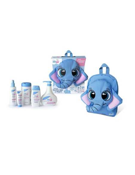 Coffret Bébé Sebamed Canastilla Premium Mochila Sebi Lote 6 Pièces