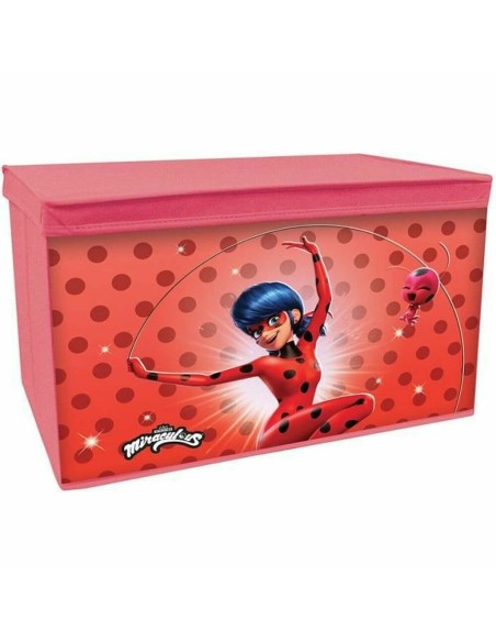 Box Fun House Miraculous Red 55,5 x 34,5 x 34 cm