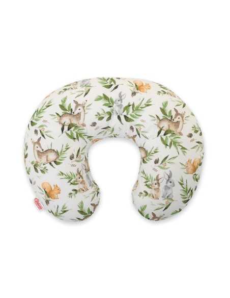 Feeding pillow - Woodland green